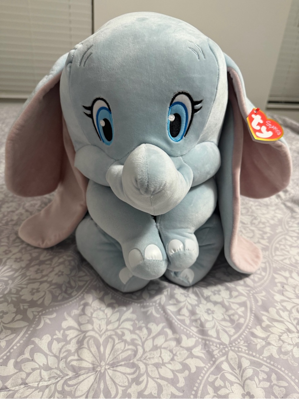 Ty Large Dumbo Plush Elephant - Soft Kids Toy